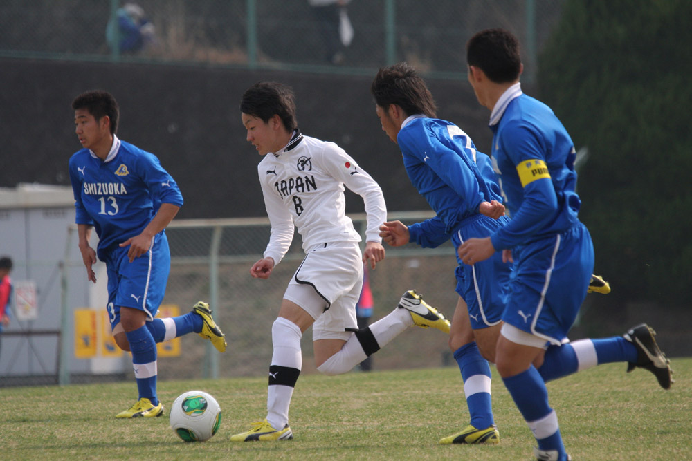 静岡県ヤングサッカーフェスティバル 静岡県ユース選抜 2 4 日本高校選抜 サッカーキング