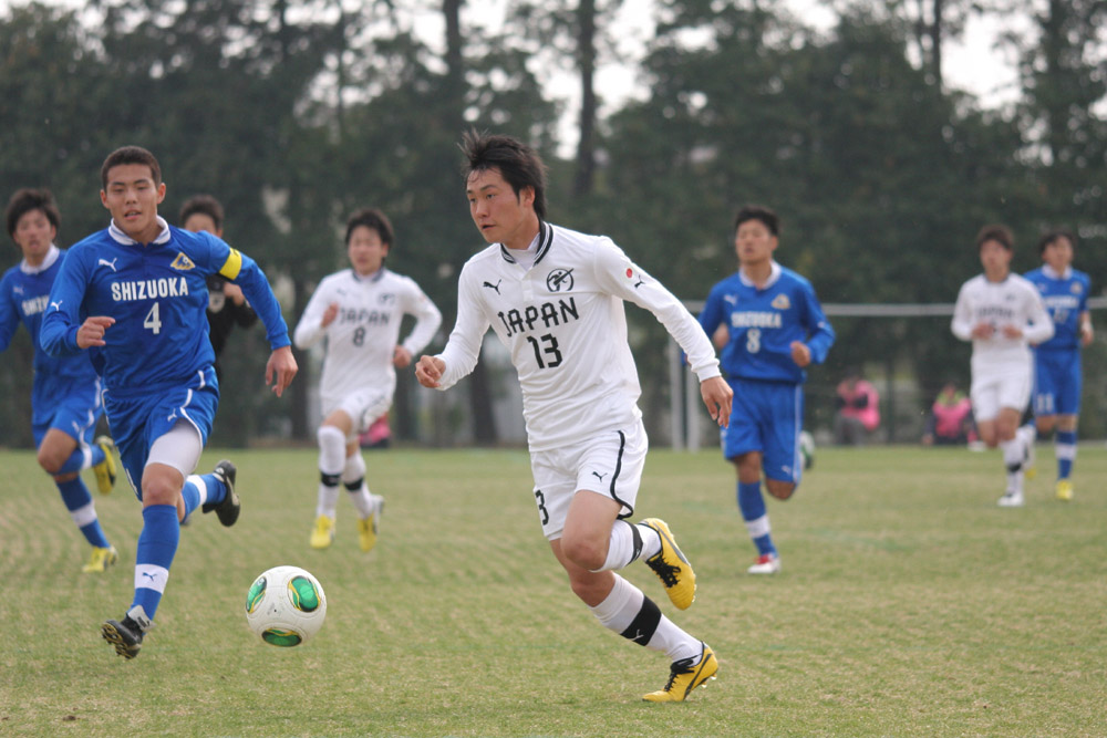 静岡県ヤングサッカーフェスティバル 静岡県ユース選抜 2 4 日本高校選抜 サッカーキング