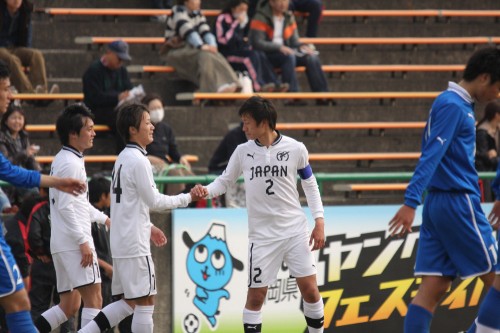 静岡県ヤングサッカーフェスティバル 静岡県ユース選抜 2－4 日本高校選抜