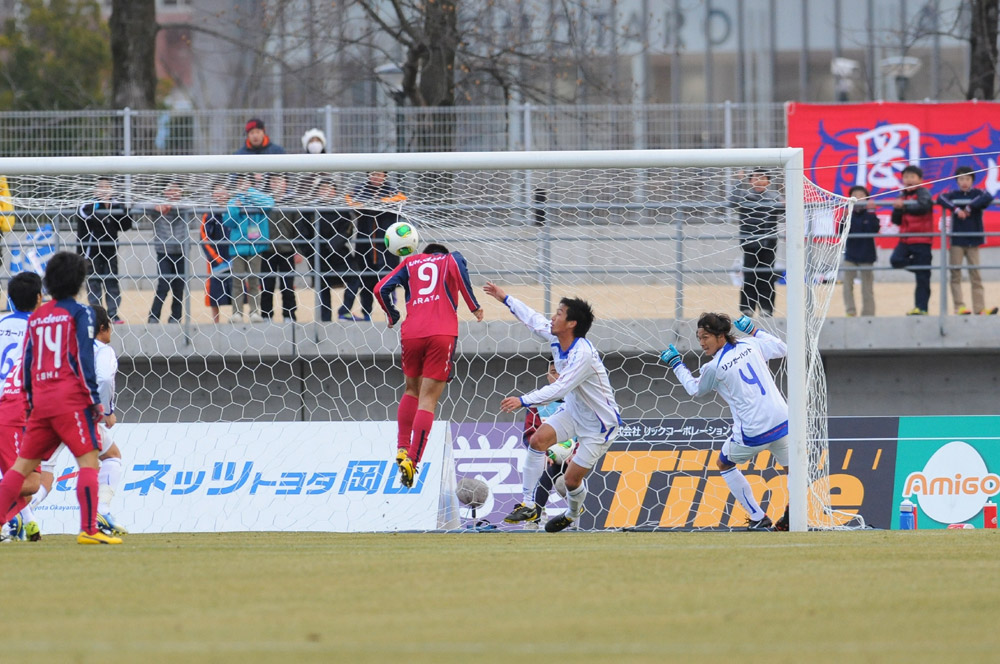 2013.3.3 J2第1節 岡山 1－1 長崎