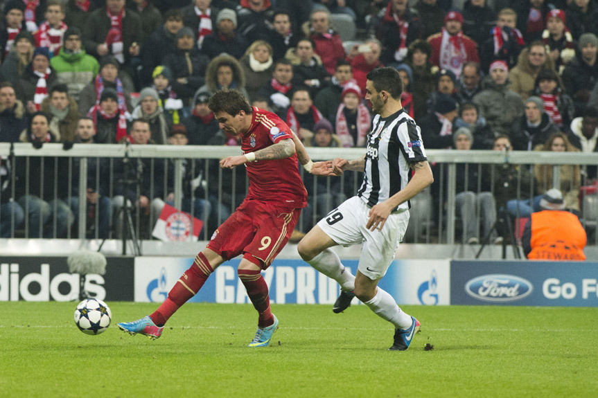 2013.4.2 チャンピオンズリーグ準々決勝1st leg バイエルン 2－0 ユヴェントス