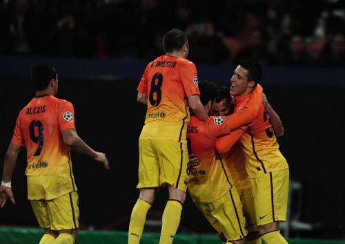 2013.4.2 チャンピオンズリーグ準々決勝1st leg パリSG 2－2 バルセロナ