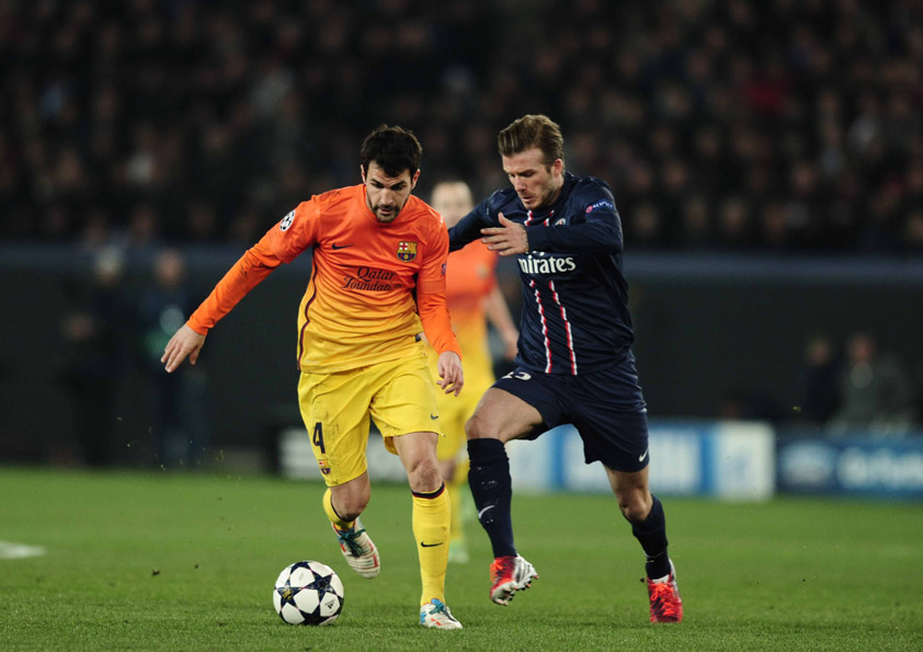 2013.4.2 チャンピオンズリーグ準々決勝1st leg パリSG 2－2 バルセロナ