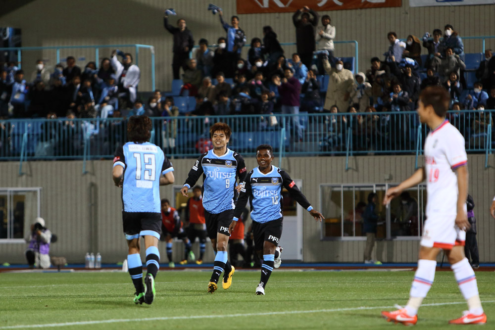 2013.4.3 ナビスコカップ グループリーグ第3節 川崎 2－1 磐田