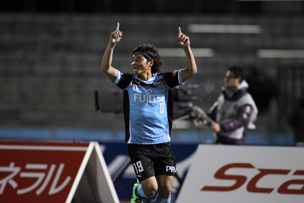 2013.4.3 ナビスコカップ グループリーグ第3節 川崎 2－1 磐田