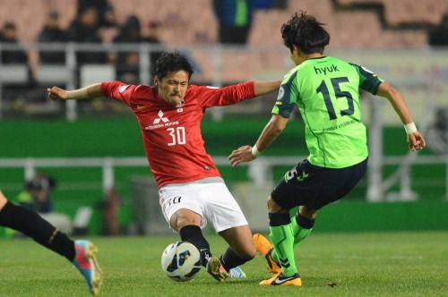 2013.4.9 ACLグループリーグ第4節 全北現代 2－2 浦和