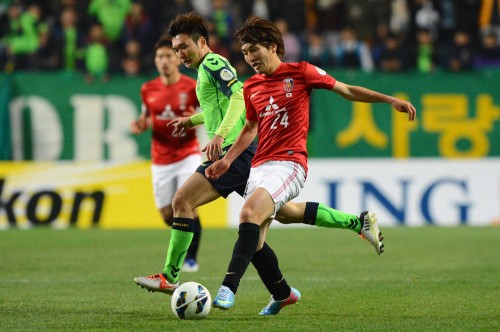 2013.4.9 ACLグループリーグ第4節 全北現代 2－2 浦和