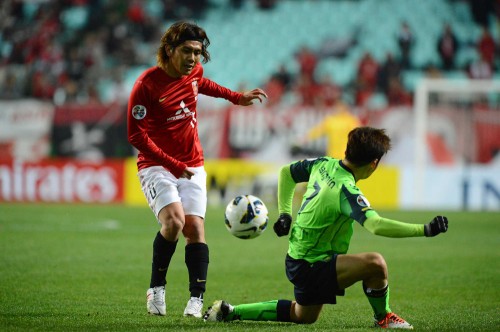 2013.4.9 ACLグループリーグ第4節 全北現代 2－2 浦和