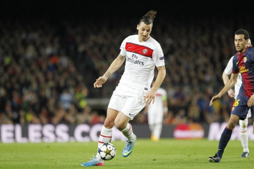 2013.4.10 チャンピオンズリーグ準々決勝2nd leg バルセロナ 1－1 パリSG