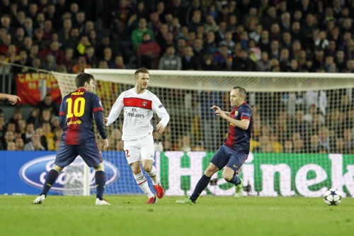 2013.4.10 チャンピオンズリーグ準々決勝2nd leg バルセロナ 1－1 パリSG