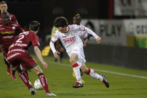 2013.4.12 ベルギーリーグ プレーオフ第3節ワレヘム 3－4 スタンダール・リエージュ