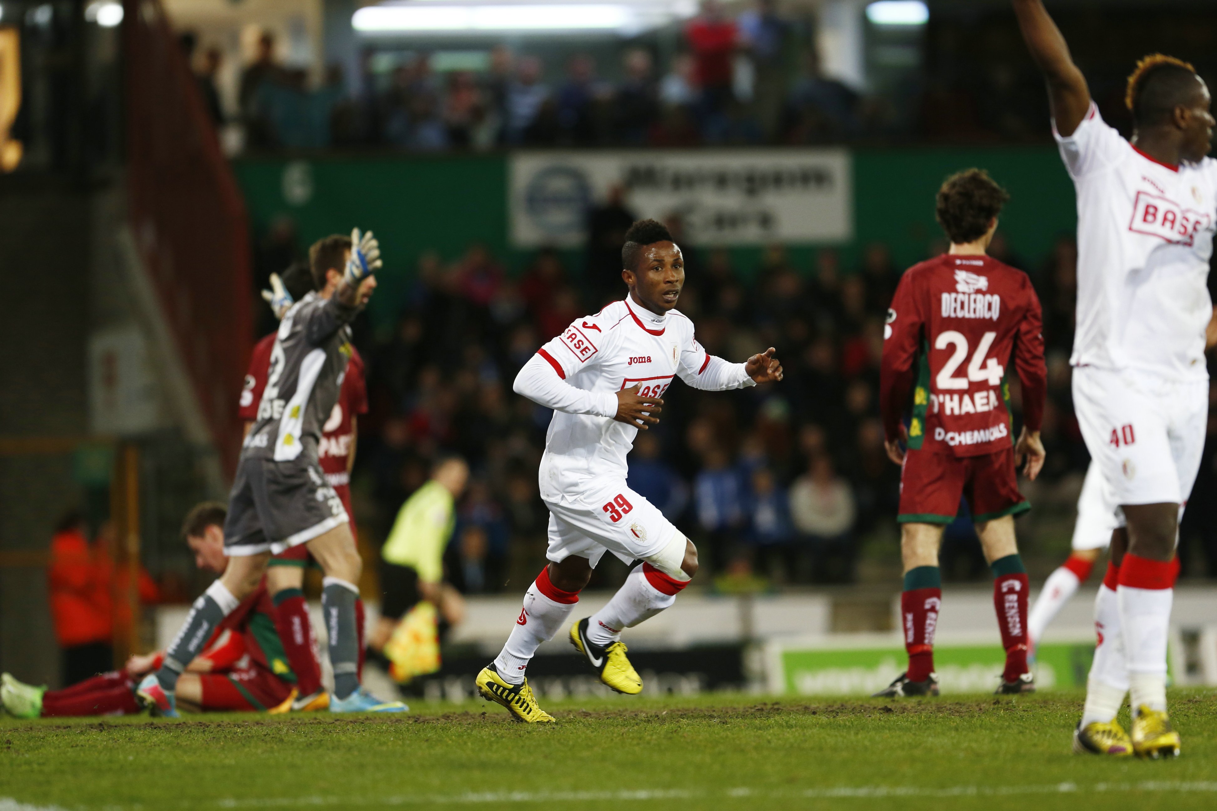 2013.4.12 ベルギーリーグ プレーオフ第3節ワレヘム 3－4 スタンダール・リエージュ