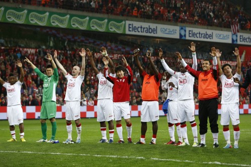 2013.4.16 ベルギーリーグ プレーオフ スタンダール・リエージュ 3－0 ゲンク