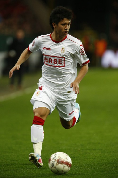 2013.4.16 ベルギーリーグ プレーオフ スタンダール・リエージュ 3－0 ゲンク