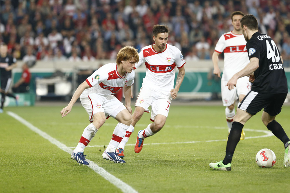 2013.4.17 ドイツ・カップ準決勝 シュトゥットガルト 2－1 フライブルク