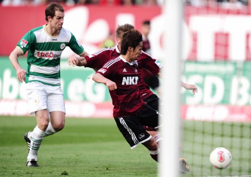 2013.4.21 ブンデスリーガ第30節 ニュルンベルク 0－1 グロイター・フュルト