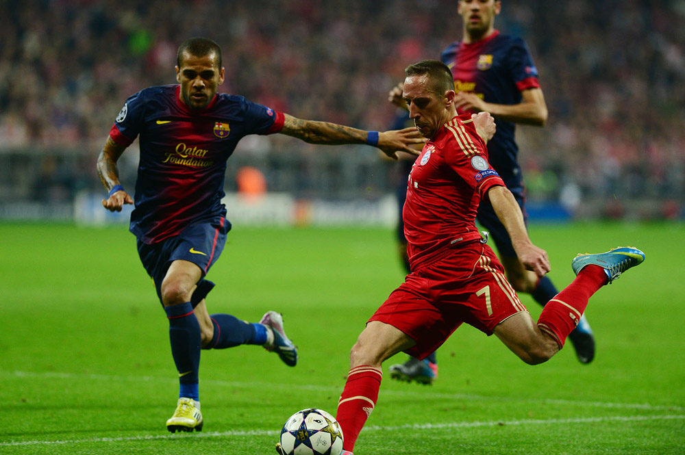 2013.4.23 チャンピオンズリーグ準決勝1st leg バイエルン 4－0 バルセロナ