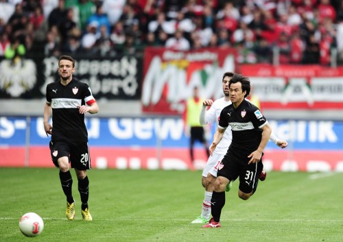 2013.4.27 ブンデスリーガ第31節 アウクスブルク 3－0 シュトゥットガルト