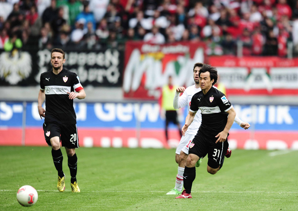 2013.4.27 ブンデスリーガ第31節 アウクスブルク 3－0 シュトゥットガルト