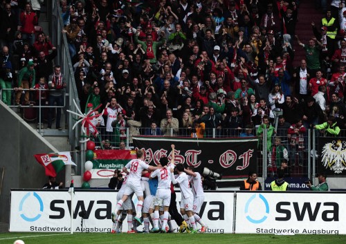 2013.4.27 ブンデスリーガ第31節 アウクスブルク 3－0 シュトゥットガルト