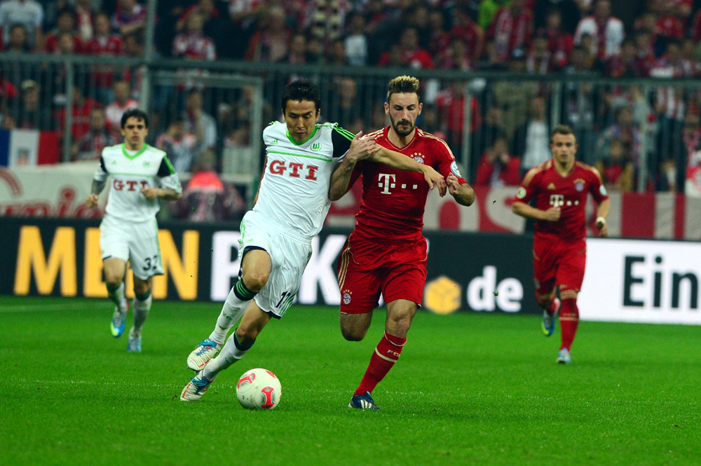 2013.4.16 ドイツ・カップ準決勝 バイエルン 6－1 ヴォルフスブルク