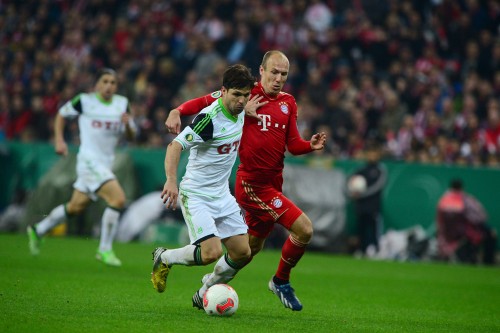 2013.4.16 ドイツ・カップ準決勝 バイエルン 6－1 ヴォルフスブルク