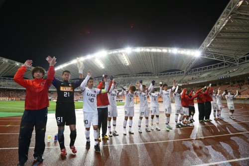 2013.4.10 ナビスコカップ グループリーグ第4節 新潟 1－2 鹿島