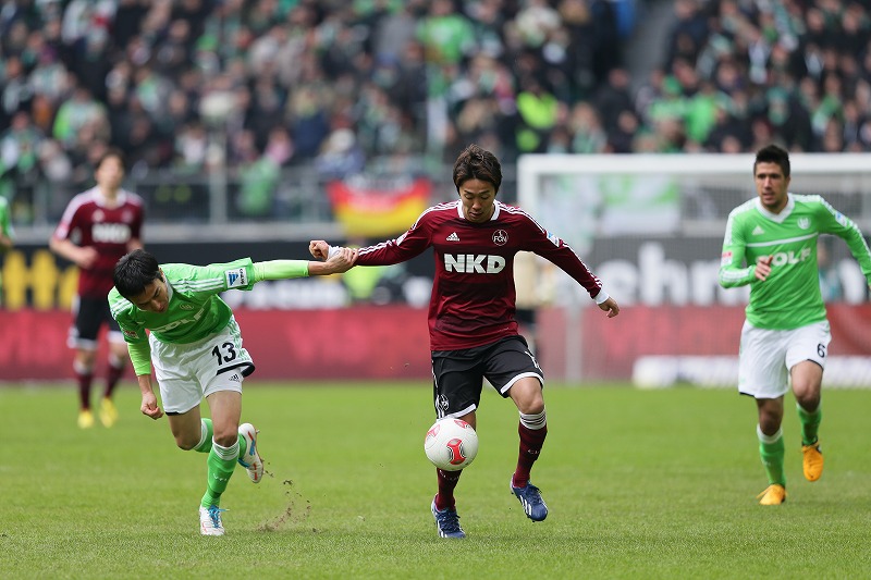 2013.3.31 ブンデスリーガ第27節 ヴォルフスブルク 2－2 ニュルンベルク