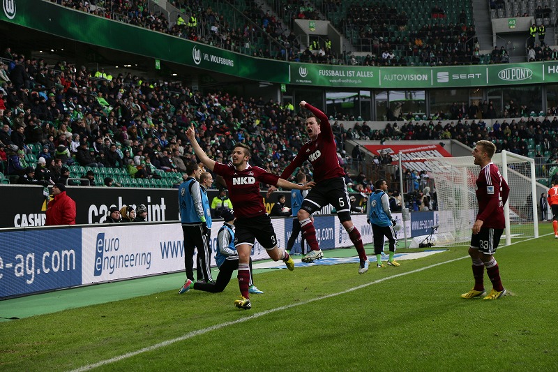 2013.3.31 ブンデスリーガ第27節 ヴォルフスブルク 2－2 ニュルンベルク