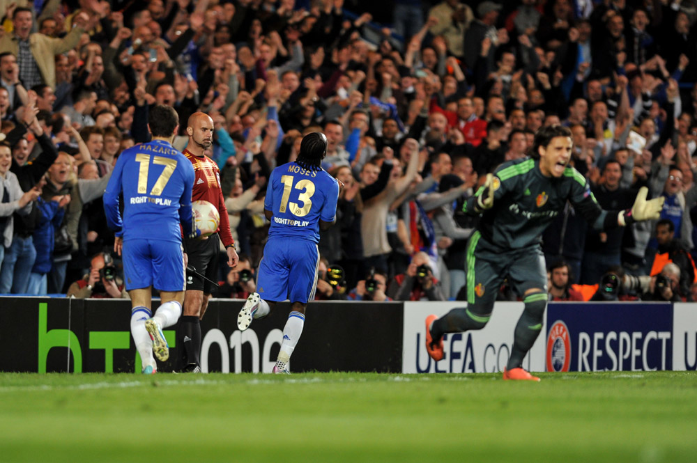 2013.5.2 ヨーロッパリーグ準決勝第2戦 チェルシー 3－1 バーゼル