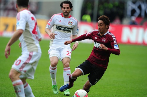 2013.5.4 ブンデスリーガ第32節 ニュルンベルク 0－2 レヴァークーゼン