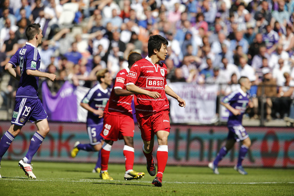 2013.5.5 ベルギーリーグ プレーオフ第7節 アンデルレヒト 2－0 スタンダール・リエージュ