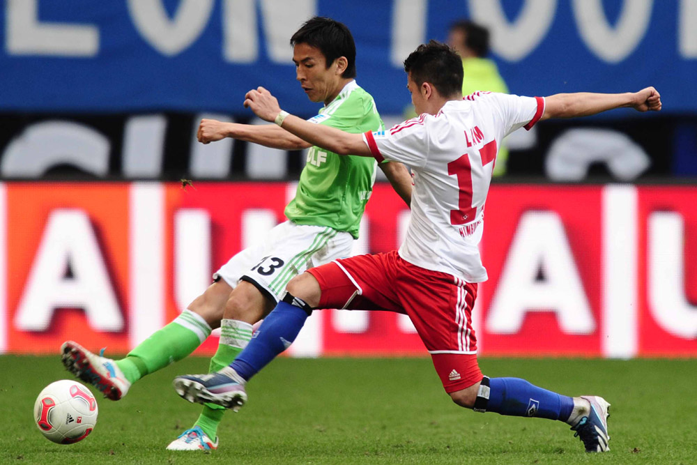 2013.5.5 ブンデスリーガ第32節 ハンブルガーSV 1－1 ヴォルフスブルク