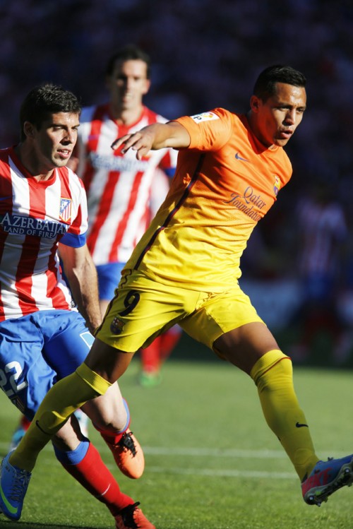 2013.5.12 リーガ・エスパニョーラ第36節 アトレティコ・マドリード 1－2 バルセロナ