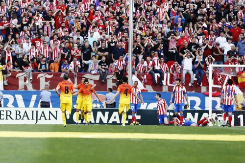 2013.5.12 リーガ・エスパニョーラ第36節 アトレティコ・マドリード 1－2 バルセロナ