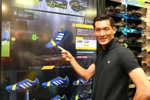 2013.5.19 サッカーショップKAMO 原宿店 adidas nitrocharge発売記念！槙野智章選手登場！