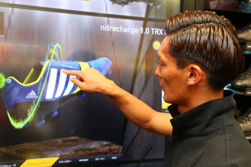 2013.5.19 サッカーショップKAMO 原宿店 adidas nitrocharge発売記念！槙野智章選手登場！