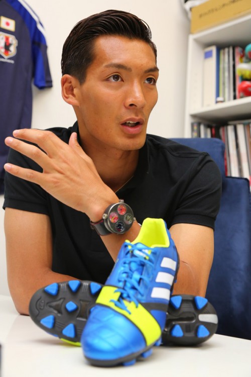2013.5.19 サッカーショップKAMO 原宿店 adidas nitrocharge発売記念！槙野智章選手登場！