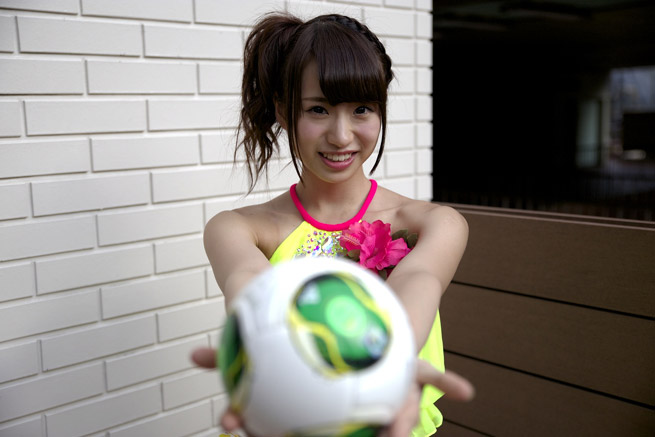 Super Girls 後藤彩さん 自分とサッカーの共通点はゴールを目指して一直線に頑張るところ サッカーキング