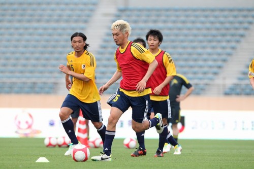 2013.6.15 Jリーグ　東日本大震災復興支援2013Jリーグスペシャルマッチ試合前日練習