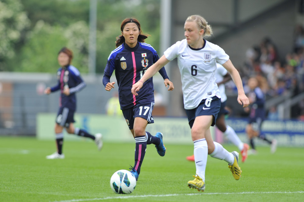 2013.6.26 国際親善試合 イングランド女子代表 1－1 なでしこジャパン