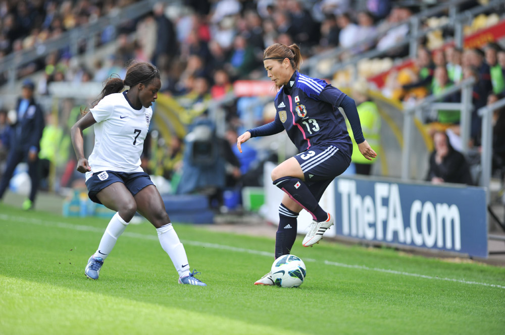 2013.6.26 国際親善試合 イングランド女子代表 1－1 なでしこジャパン