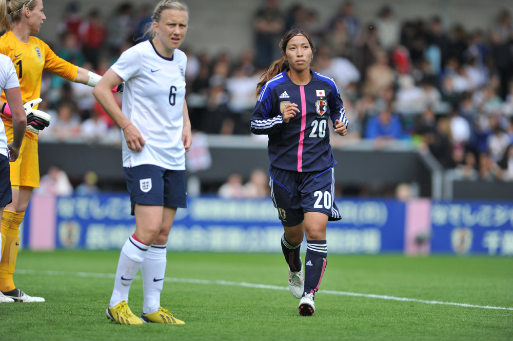 2013.6.26 国際親善試合 イングランド女子代表 1－1 なでしこジャパン
