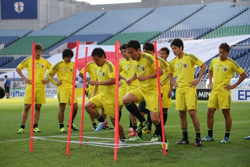 2013.6.3 日本代表練習（@埼玉スタジアム）
