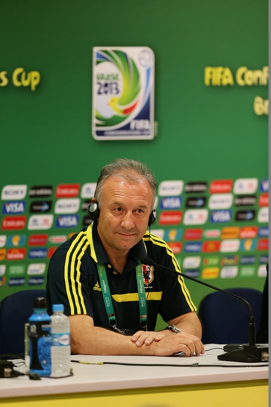 2013.6.18 コンフェデレーションズカップ イタリアvs日本 試合前日練習