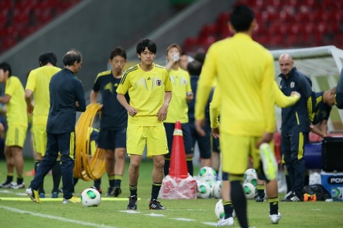 2013.6.18 コンフェデレーションズカップ イタリアvs日本 試合前日練習