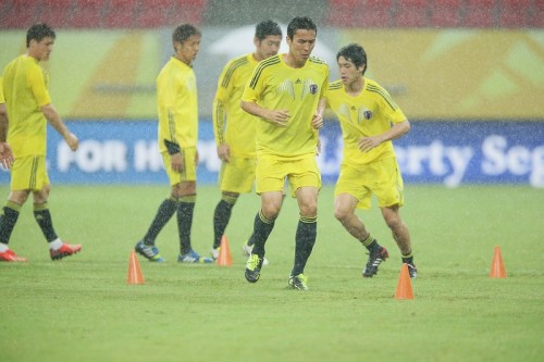 2013.6.18 コンフェデレーションズカップ イタリアvs日本 試合前日練習