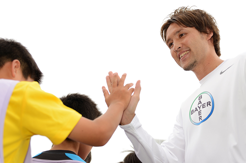 2013.7.6 バイエル薬品「6Minutes Run for CTEPH」イベント／細貝萌