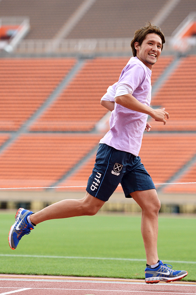 2013.7.6 バイエル薬品「6Minutes Run for CTEPH」イベント／細貝萌