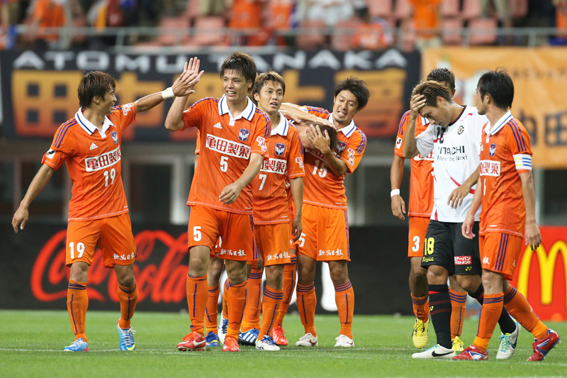 2013.7.6 J1第14節 新潟 3－2 柏